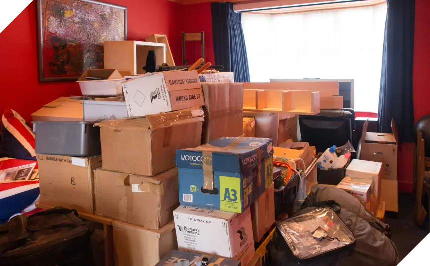 Hoarding Cluttered Room CROP